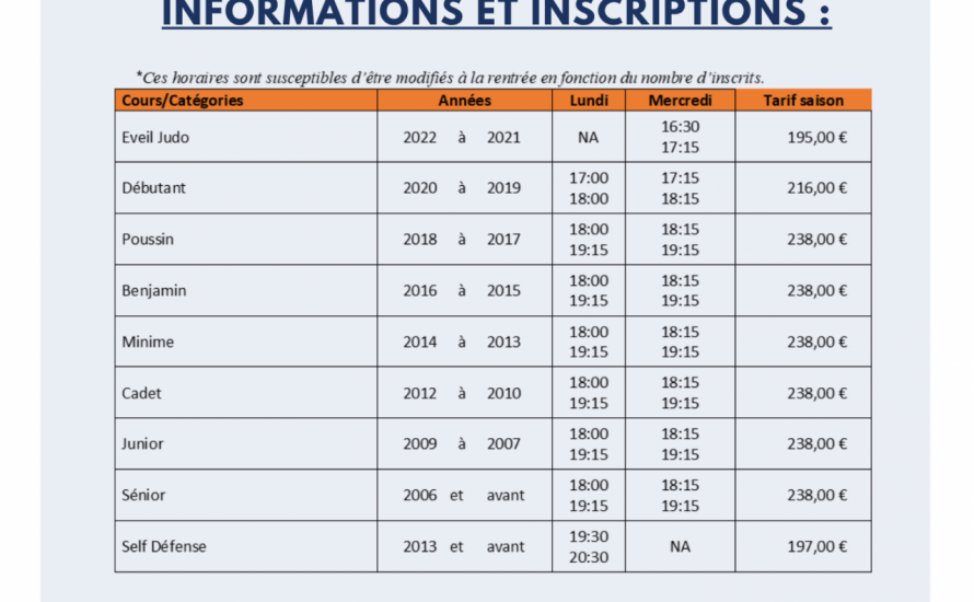 Campagne d'inscription 2026 2027