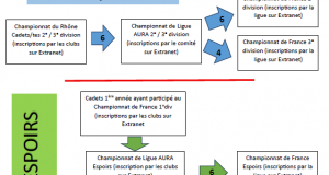 NOUVEAUTÉ CADETS/CADETTES 2D 3D ESPOIRS SAISON 2025/2026
